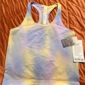 Lululemon Athletica Pastel Tie-Dye Tank Top